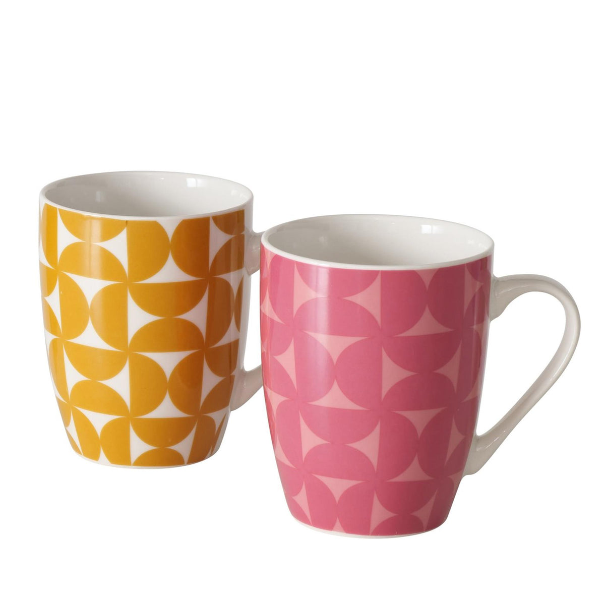 Kubek domowy Boltze 350 ml, porcelana retro