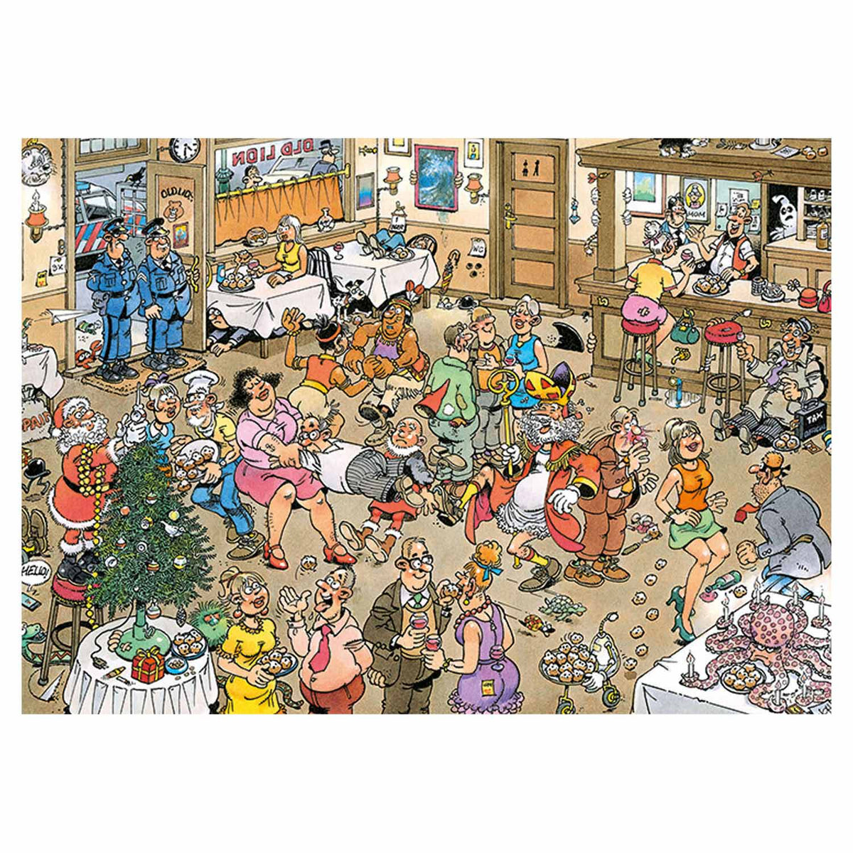 Jumbo Jigsaw Puzzle Drinks, 500st.
