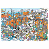 Puzzle Jumbo Jan van Haasteren - Biegun Południowy, 1000 elementów.