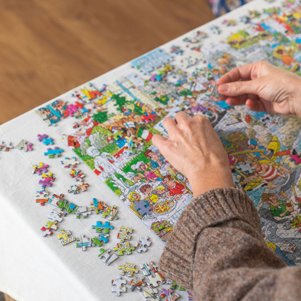 Puzzle Jumbo Jan van Haasteren - Biegun Południowy, 1000 elementów.