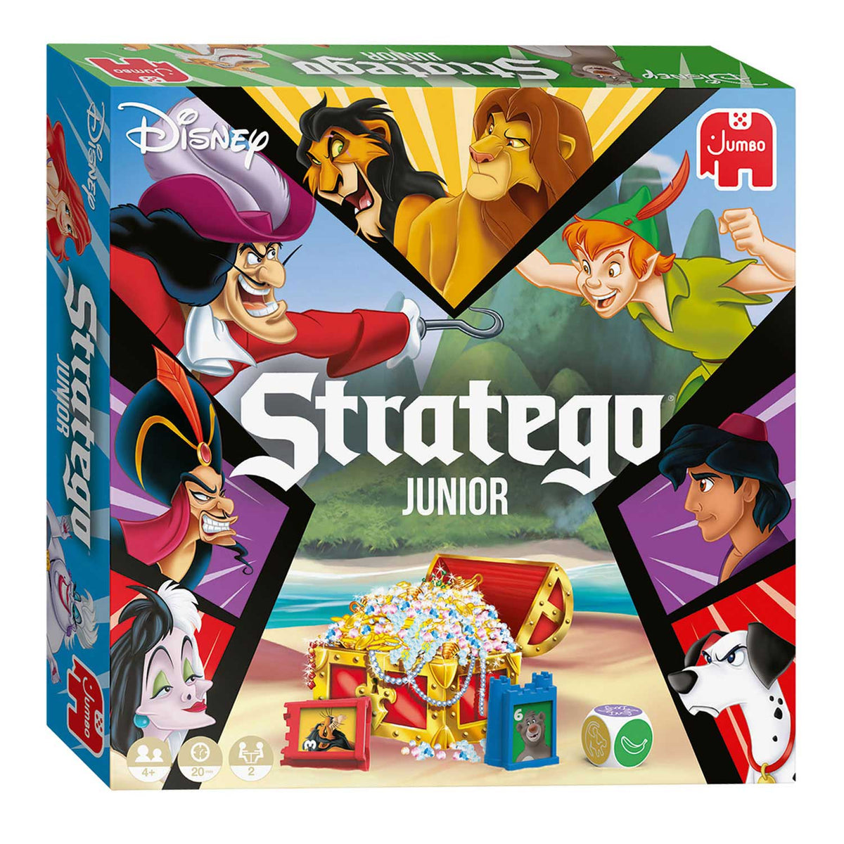 Gra planszowa Stratego jumbo junior Disney