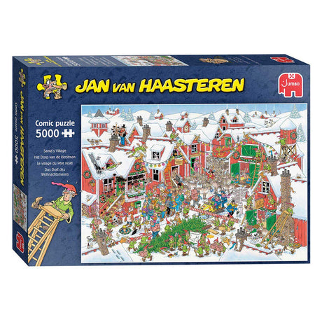 Puzzle Jana van Haasterena - Wioska Świętego Mikołaja, 5000 elementów.