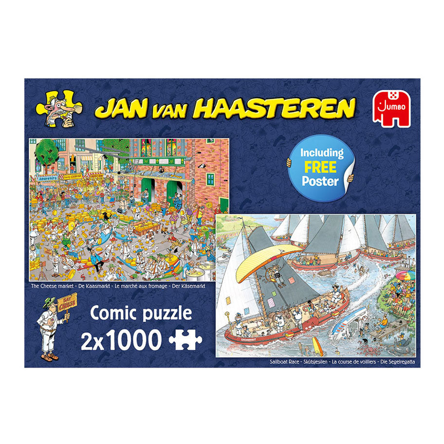 Puzzle Jana van Haasterena - Holenderskie tradycje, 2x1000 szt.