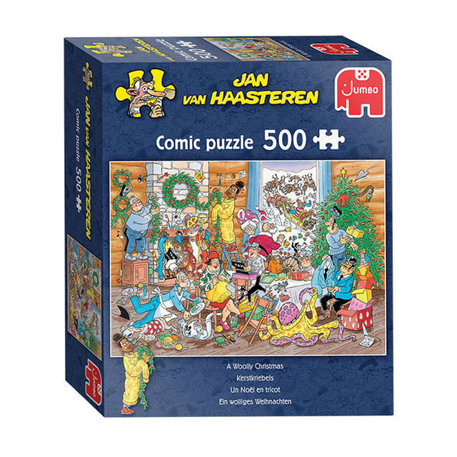 Jan Van Haasteren Jigsaw Puzzle Christmas Distters, 500st.