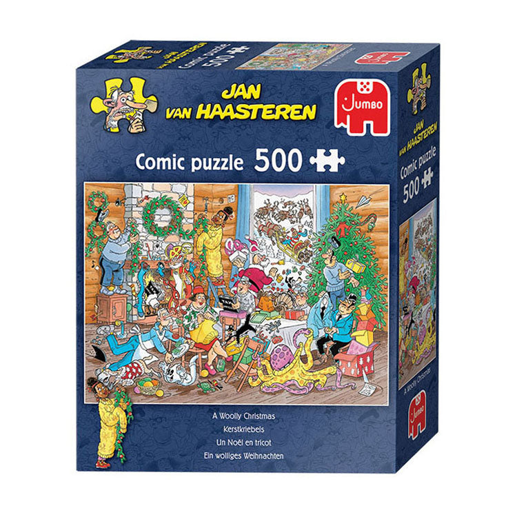 Jan Van Haasteren Jigsaw Puzzle Christmas Distters, 500st.