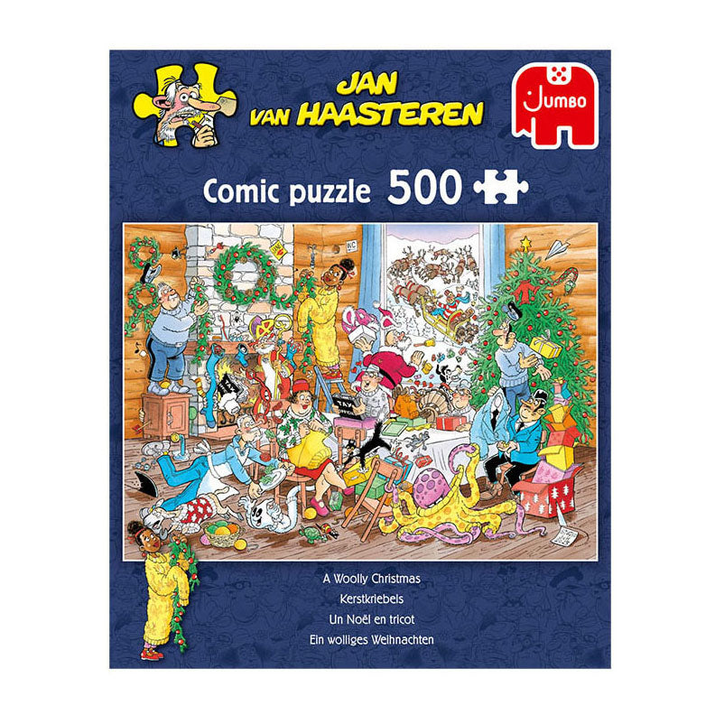 Jan Van Haasteren Jigsaw Puzzle Christmas Distters, 500st.