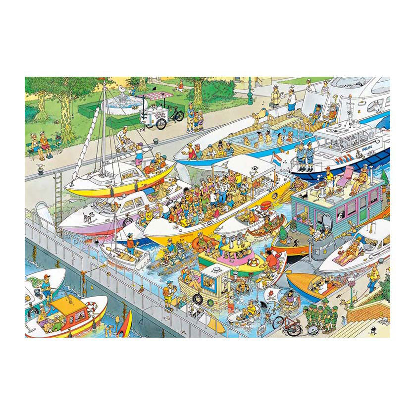 Puzzle Jumbo Jan van Haasteren - zamki, 1000 elementów.