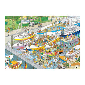 Puzzle Jumbo Jan van Haasteren - zamki, 1000 elementów.