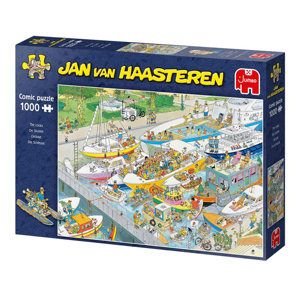 Puzzle Jumbo Jan van Haasteren - zamki, 1000 elementów.