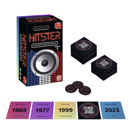 Hitster jumbo 100% chansons francaises (w języku francuskim)