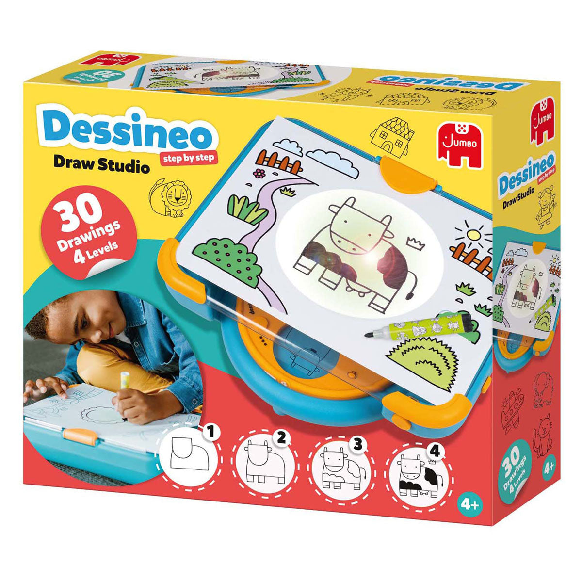 Jumbo - dessineo - nauka rysowania - od 4 lat - pakiet hobbystyczny