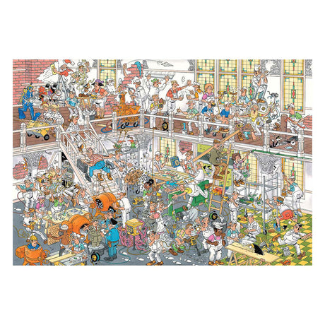Puzzle Jana van Haasterena - renowacja, 3000 elementów.