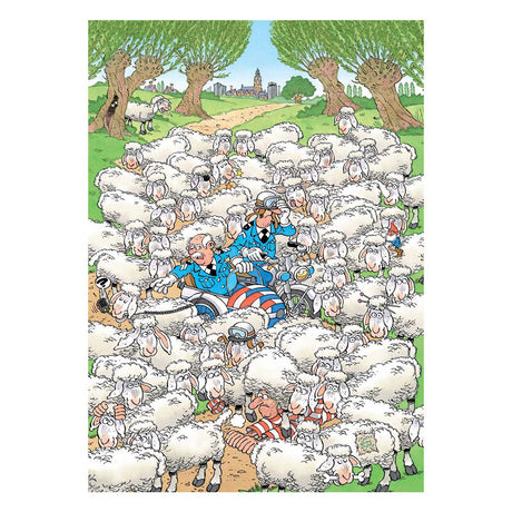 Jan van Haasteren Puzzle Expert 7 - sparaliżowany, 500 elementów.