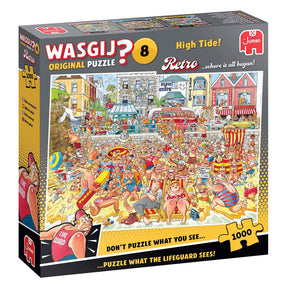 Puzzle Jumbo wasgij retro oryginalne 8 - powódź!, 1000 elementów.