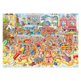 Puzzle Jumbo wasgij retro oryginalne 8 - powódź!, 1000 elementów.