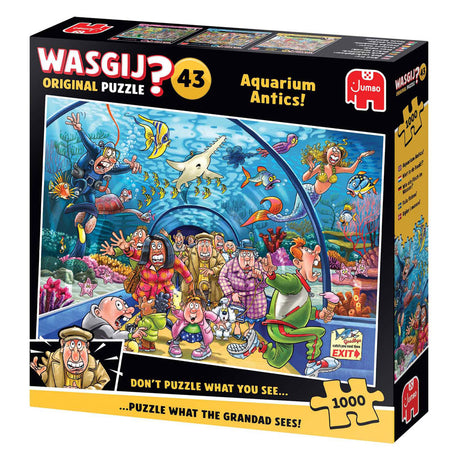 Puzzle Jumbo wasgij orignal 43 - nie w haczyku, 1000 elementów.