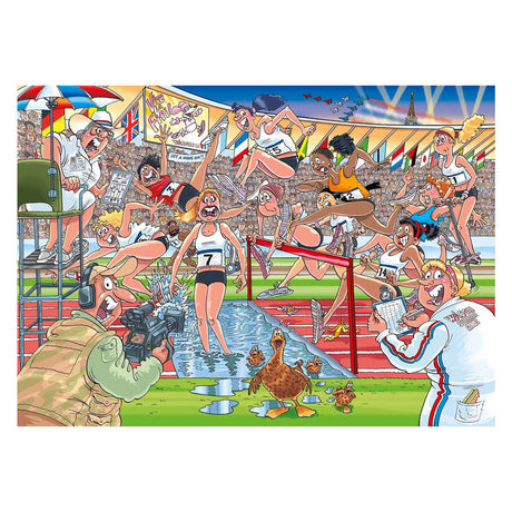 Puzzle Jumbo wasgij oryginalne 44 - letnie zabawy!, 1000 elementów.