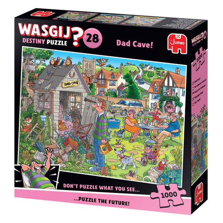 Puzzle Jumbo wasgij Destiny 28 - Jaskinia mężczyzny taty, 1000 elementów.