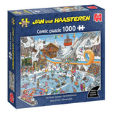 Puzzle Jumbo Jan van Haasteren - gry zimowe, 1000 elementów.