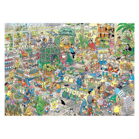 Puzzle Jumbo Jan van Haasteren centrum ogrodnicze 1000 elementów