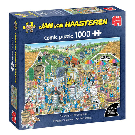Puzzle Jumbo Jan van Haasteren - winnica, 1000 elementów.
