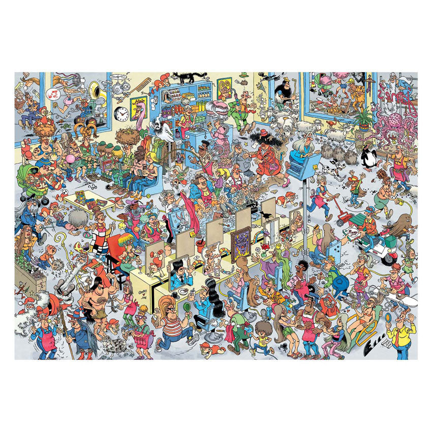 Jumbo Jan van Haasteren - puzzle u fryzjera 1000 elementów