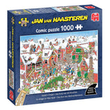 Puzzle Jumbo Jan van Haasteren - Wioska Świętego Mikołaja, 1000 elementów.