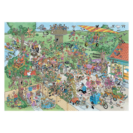Puzzle Jumbo Jan van Haasteren Dzień obserwacji ptaków, 1000 elementów