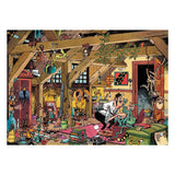 Puzzle Jumbo Jan van Haasteren - zabytkowe samochody kawaler, 1000 elementów.