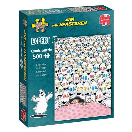 Puzzle Jumbo Jan van Haasteren - ekspert 6 dobranoc - 500 elementów.