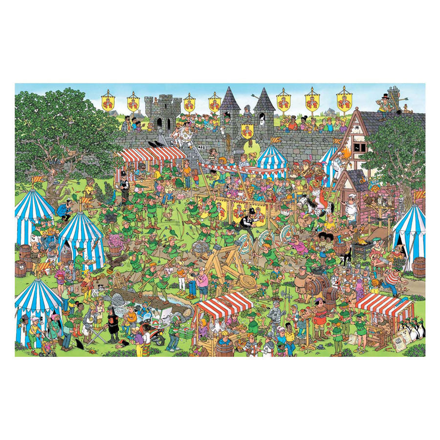 Puzzle Jumbo Jana van Haasterena Robin Hood Festival 1500 elementów