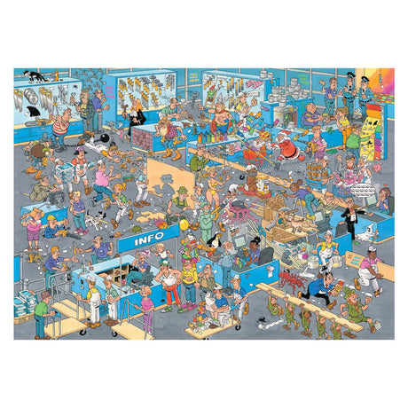 Puzzle Jumbo Jan van Haasteren - sklep z narzędziami i remont, 2x1000 elementów.
