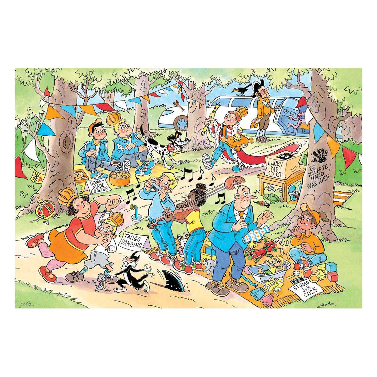 Puzzle Jumbo Jan van Haasteren junior 21 wolny rynek 240 elementów