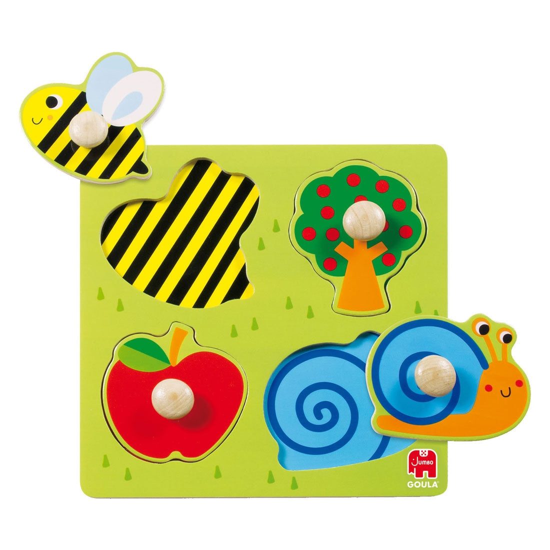 Puzzle Jumbo Goula Sad - 4 szt.