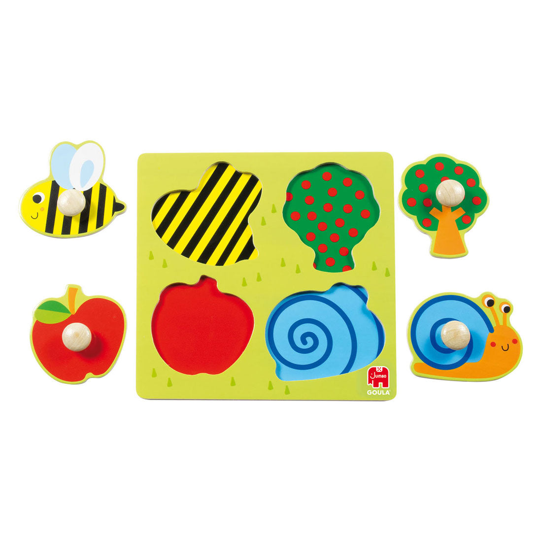 Puzzle Jumbo Goula Sad - 4 szt.