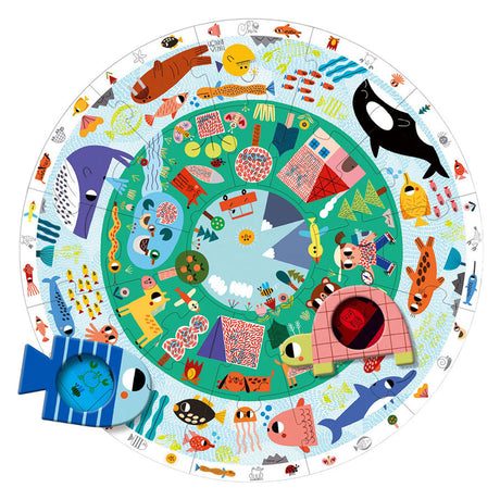 Jumbo goula puzzle xxl odkryj zwierzęta - 25 sztuk.