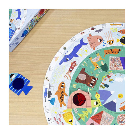Jumbo goula puzzle xxl odkryj zwierzęta - 25 sztuk.