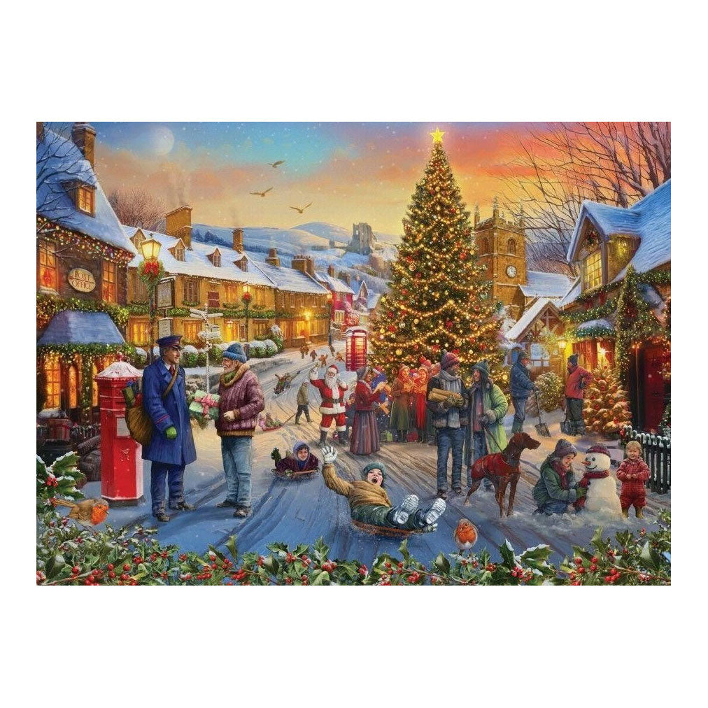 Jumbo falcon christmas kerstpuzzel - 1000st.