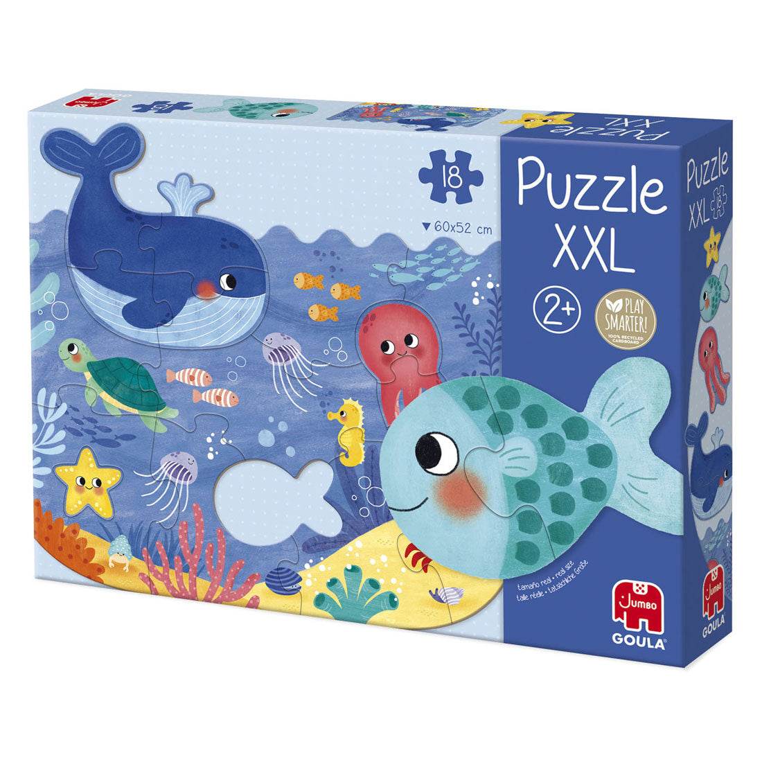 Puzzle Goula Jumbo XXL ocean - 18 szt.