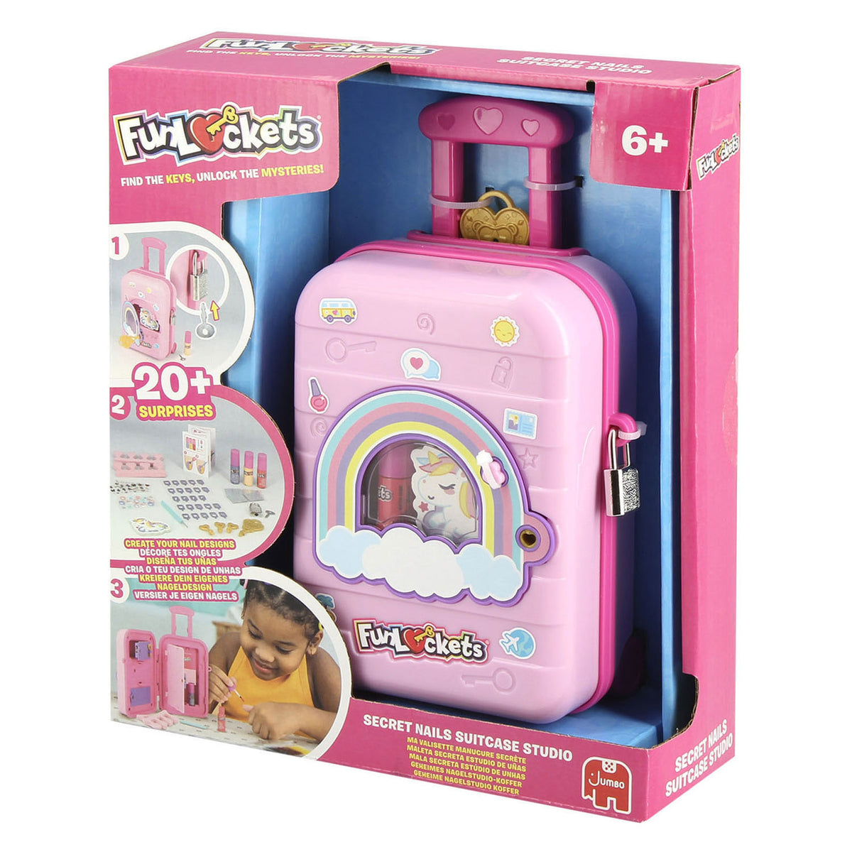 Funlockets jumbo geheime nagelstudio