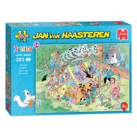 Jan van haasteren junior legpuzzel 24 watergevecht - 240st.