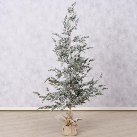 Choinka domowa Boltze kiefer h180cm, żelazo, polietylen, juta