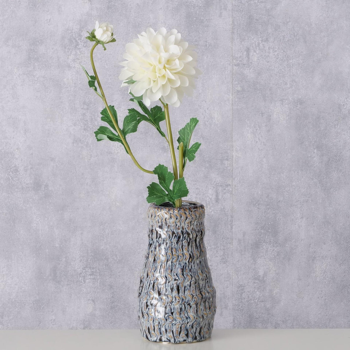 Wazon domowy Boltze dywano śr. 12x19,5 cm porcelanowa glazura reaktywna