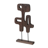 Obraz domowy Boltze estran streszczenie 27x6,2x51,3cm mango