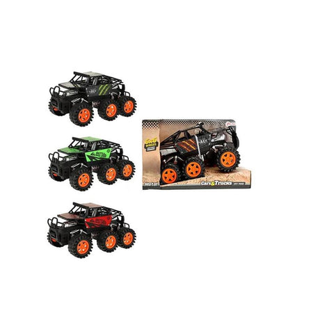 Toi-zabawki zabawki samochody ciężarowe monster truck 6 kółek o tarciu 25cm