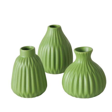 Wazon domowy Boltze esko śr.10x11cm ceramiczny zielony w 3 wersjach