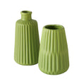 Wazon domowy Boltze esko śr.10x17cm ceramiczny zielony