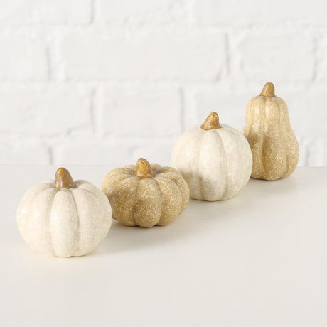 Boltze home pumpky pompoenset 4-delig ø5,5xh6,5cm