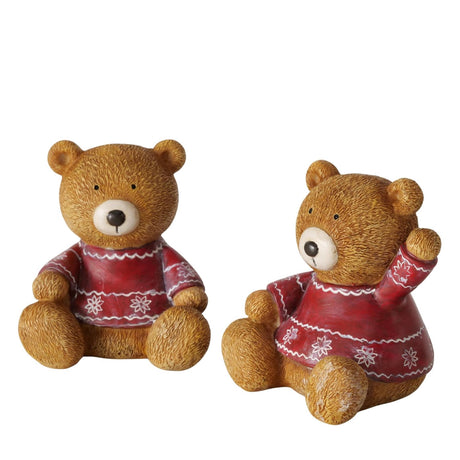 Figurka Boltze Home Bear Bailey ã˜10xh11cm 2, różne