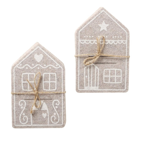 Torba na sztućce Boltze home imbirowo-beżowa, zestaw 4 sztuk 10,5x16,5 cm 2 różne